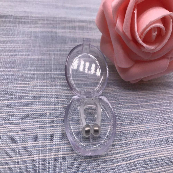 Clip Nasal Magnético Anti-Ronquidos de Silicona, Dispositivo para Dejar de Roncar. Solución cómoda y reutilizable para mejorar la respiración y garantizar un sueño reparador. Cia&Co - presentacion