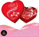 Corazón con 200g de Bombones LINDT LINDOR de Chocolate con Leche. Un regalo para San Valentín con tarjeta personalizada Cia&Co y caja reutilizable en forma de corazón. Cia&Co - extra