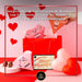 Corazón de Bombones LaCasa y Mr. Wonderful. Caja con diseños y mensajes románticos aleatorios. Incluye bombones de chocolate con leche y almendra y tarjeta personalizable Cia&Co. Cia&Co - detalle