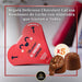 Corazón de Bombones LaCasa y Mr. Wonderful. Caja con diseños y mensajes románticos aleatorios. Incluye bombones de chocolate con leche y almendra y tarjeta personalizable Cia&Co. Cia&Co - presentacion