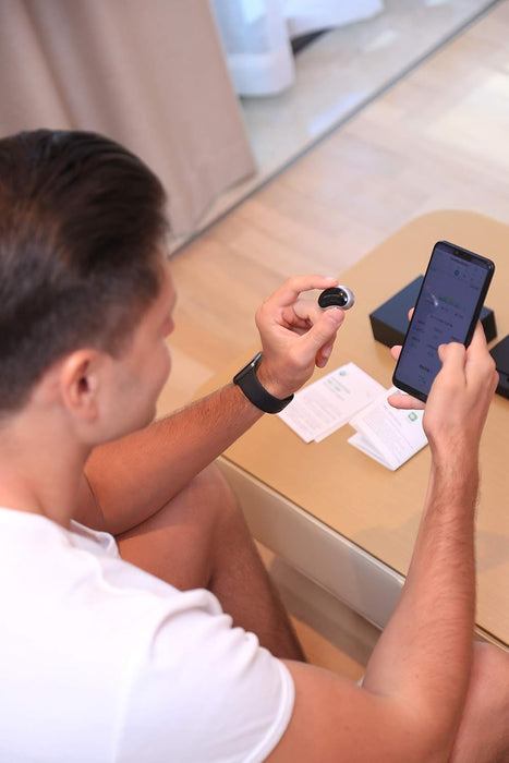 Dispositivo Anti-ronquidos inteligente Snore Circle de Cia&Co. Tecnología Bluetooth con control por App para evitar roncar, aliviar la apnea del sueño y congestión. Cia&Co - ingredientes