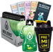 El pack más completo para tus fiestas: 24 sobres de Bebida Bolero sabor Mojito sin azúcar, 50 Pepitas Saludables y una botella mezcladora shaker de 500 ml para preparaciones perfectas. Cia&Co - frontal