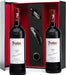 Estuche de Lujo con Vino Protos Roble y Accesorios. El regalo perfecto para los amantes del vino, con un Ribera del Duero de prestigio y un set de 3 accesorios en un elegante estuche. Cia&Co - frontal