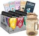Kit completo Bolero con 78 sabores variados, botella de 1.5L (marrón) y 50 Pepitas Saludables Cia&Co. Hidratación natural sin azúcar, gluten ni conservantes. Cia&Co - frontal