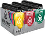 Kit completo Bolero con 78 sabores variados, botella de 1.5L (marrón) y 50 Pepitas Saludables Cia&Co. Hidratación natural sin azúcar, gluten ni conservantes. Cia&Co - zoom