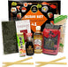 Kit Completo para Hacer Sushi en Casa de Cia&Co. Un pack regalo con todos los ingredientes y utensilios para 4 personas, ideal para principiantes y amantes de la cocina japonesa. Cia&Co - frontal