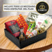 Kit Completo para Hacer Sushi en Casa de Cia&Co. Un pack regalo con todos los ingredientes y utensilios para 4 personas, ideal para principiantes y amantes de la cocina japonesa. Cia&Co - pack