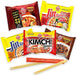 Lote de 5 Ramen Coreanos Ottogi con Palillos Cia&Co. Un pack de degustación con los sabores más populares: Kimchi, Jin Picante y Suave, Marisco Jjambbong y Frijol Negro Jjajang. Cia&Co - frontal