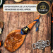 Lote de Navidad Gourmet A308 con Jamón de Cia&Co. Una cesta de regalo para anfitriones, con una selección de productos de lujo y tarjeta personalizable con imagen o logo. Cia&Co - pack