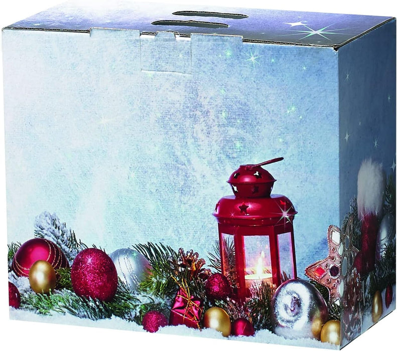 Lote de Navidad Gourmet B803 de Cia&Co. Una cesta de regalo con una cuidada selección de productos, perfecta como agradecimiento de empresa o para felicitar a tus seres queridos. Cia&Co - lateral