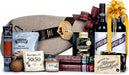Lote de Navidad Gourmet con Paleta Ibérica A402 de Cia&Co. Una cesta regalo con una selección de lujo, ideal para empresas o familias, con tarjeta personalizable. Cia&Co - frontal