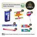 Lote Regalo Premium con 650g de Chuches Aptas para Veganos de Cia&Co. Un surtido sin gluten con chocolate Lindt, Oreo, Sugus, Smint y más, con tarjeta personalizada. Cia&Co - lateral