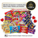 Lote Súper Chuches de Cia&Co con más de 800g de Golosinas. Un mega surtido de chocolates y chuches con Kit Kat, Huesitos y Haribo, ideal para piñatas y cumpleaños. Cia&Co - ingredientes