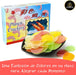 Obleas de Pan de Gambas de Colores para Freír Cia&Co, pack de 3 cajas (600g). Un aperitivo crujiente, sabroso y divertido para dar un toque festivo a tu mesa. Cia&Co - detalle