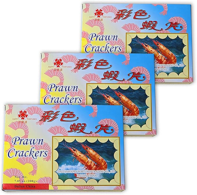 Obleas de Pan de Gambas de Colores para Freír Cia&Co, pack de 3 cajas (600g). Un aperitivo crujiente, sabroso y divertido para dar un toque festivo a tu mesa. Cia&Co - frontal