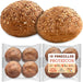 Pack 10 Panecillos Proteicos SiempreTierno (800g), por Cia&Co. Con 28% de proteína y bajos carbohidratos, ideal para dietas Keto. Larga duración de hasta 270 días. Cia&Co - frontal