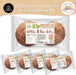 Pack 10 Panecillos Proteicos SiempreTierno (800g), por Cia&Co. Con 28% de proteína y bajos carbohidratos, ideal para dietas Keto. Larga duración de hasta 270 días. Cia&Co - presentacion