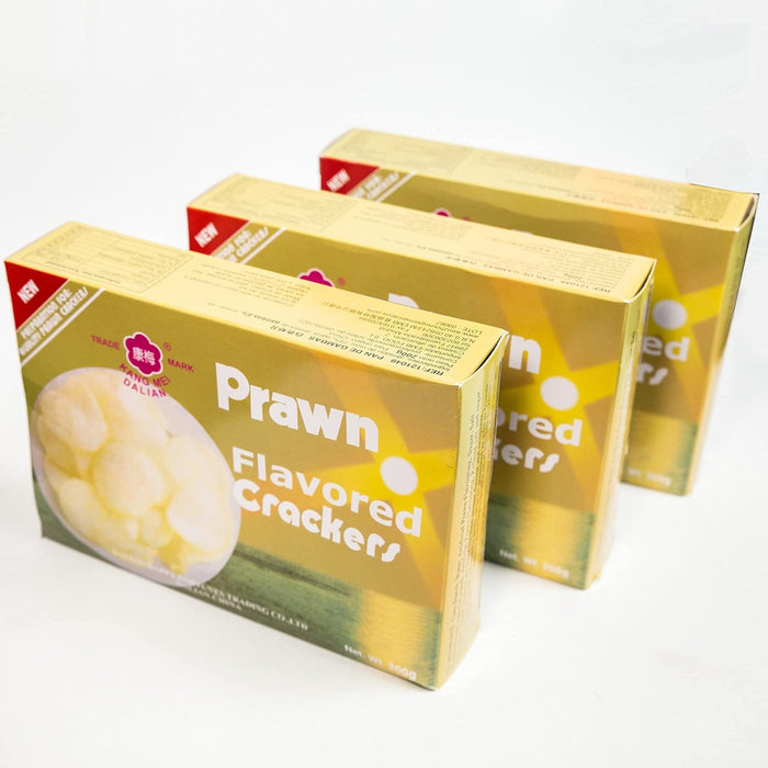 Pack Ahorro de 3 Cajas de Obleas de Pan de Gambas para Freír Cia&Co (600g en total). Prepara en casa el auténtico y crujiente aperitivo de restaurante chino. Cia&Co - lateral