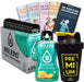 Pack Bolero Multivitaminas (24 sobres) con Botella Shaker: El kit completo para tu hidratación funcional, con sabor a frutas, sin azúcar y con un plus de vitaminas. Cia&Co - frontal