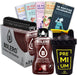 Pack Bolero Sabor Cereza Cola (24 sobres) con Botella Shaker: El kit todo en uno para disfrutar de tu refresco favorito sin azúcar donde y como quieras. Cia&Co - frontal
