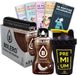 Pack Bolero Sabor Coco (24 sobres) con Botella Shaker Cia&Co: El kit definitivo para una hidratación tropical, saludable y sin azúcar, en cualquier lugar. Cia&Co - frontal