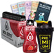 Pack Bolero Sabor Fresa (24 sobres) con Botella Shaker Cia&Co: El kit todo en uno para disfrutar de tu batido o refresco de fresa sin azúcar donde quieras. Cia&Co - frontal