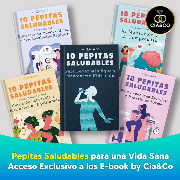 Pack Bolero Sabor Melón con Miel (24 sobres) con Botella Shaker: El kit completo para disfrutar de tu bebida veraniega sin azúcar donde y como quieras. Cia&Co - ingredientes