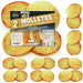 Pack de 10 Molletes XXL de Pan Precocido SiempreTierno (1kg), Pan de Larga Duración. Disfruta de molletes tiernos y suaves en minutos, sin necesidad de frío o congelación. Cia&Co - frontal