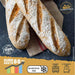 Pack de 12 Baguettes de Pan Precocido SiempreTierno (1.32kg), Pan de Larga Duración. Disfruta de pan recién hecho en minutos, tierno y crujiente, sin necesidad de frío o congelación. Cia&Co - detalle