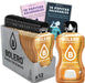 Pack de 12 sobres de Bebida Bolero sabor Panacota, la forma más dulce de hidratarte sin azúcar. Con Vitamina C, Stevia y 20 Pepitas Saludables de Cia&Co. Cia&Co - frontal