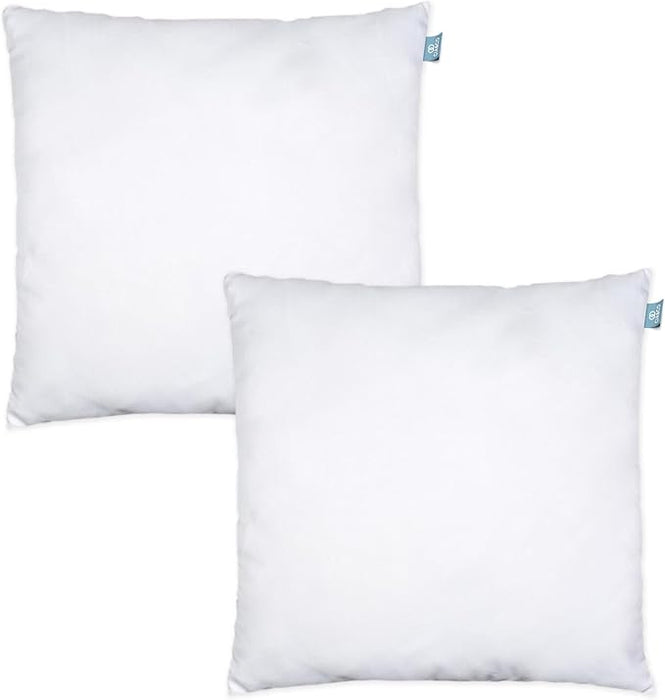 Pack de 2 Rellenos para Cojín 30x50 cm de Cia&Co. Con fibra virgen siliconada, hipoalergénico y antiácaros, para un confort superior y un tacto suave tipo viscoelástico. Cia&Co - frontal