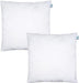 Pack de 2 Rellenos para Cojín 30x50 cm de Cia&Co. Con fibra virgen siliconada, hipoalergénico y antiácaros, para un confort superior y un tacto suave tipo viscoelástico. Cia&Co - frontal