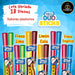 Pack Veraniego Cia&Co con 18 Flashes de Sabores Top. Incluye 6 polines Duo Sticks de Vidal de doble sabor y 12 flashes Burmar con los sabores más clásicos y refrescantes. Cia&Co - uso