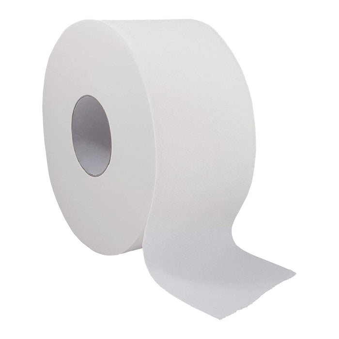 Papel Higiénico Industrial Cia&Co, Pack Ahorro 18 Rollos XXL de 150 Metros. Papel de Doble Capa Extra Suave, 100% Celulosa Virgen para Máxima Durabilidad y Resistencia. Cia&Co - ingredientes