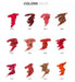 Set de 12 Lápices Delineadores de Ojos y Labios Matte de Larga Duración. Un kit de maquillaje versátil y resistente al agua con 12 colores diferentes para looks creativos. Cia&Co - ingredientes