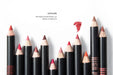 Set de 12 Lápices Delineadores de Ojos y Labios Matte de Larga Duración. Un kit de maquillaje versátil y resistente al agua con 12 colores diferentes para looks creativos. Cia&Co - pack