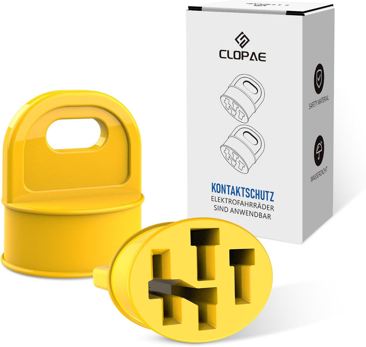 CLOPAE Pack 4 Protectores de Contactos para Batería de E-Bike Bosch. Cubierta Protectora para el Transporte, Tapa Antipolvo y Agua para Bicicleta Eléctrica (No Apto 725/750wh). Clopae - extra