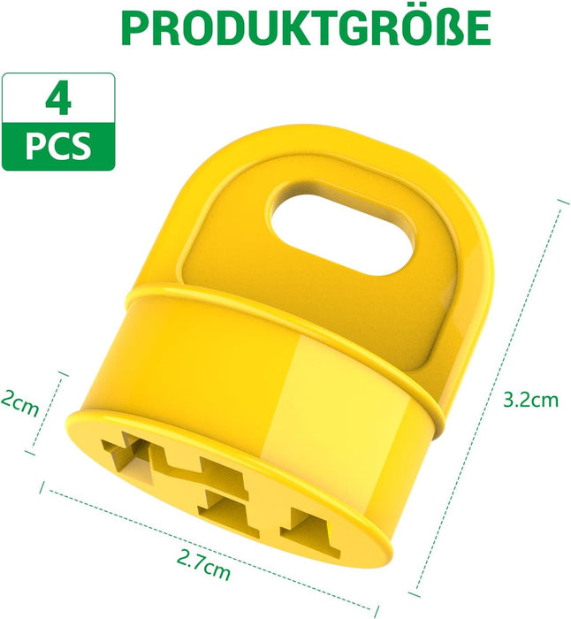 CLOPAE Pack 4 Protectores de Contactos para Batería de E-Bike Bosch. Cubierta Protectora para el Transporte, Tapa Antipolvo y Agua para Bicicleta Eléctrica (No Apto 725/750wh). Clopae - ingredientes