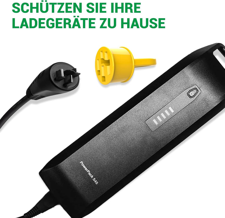 CLOPAE Pack 4 Protectores de Contactos para Batería de E-Bike Bosch. Cubierta Protectora para el Transporte, Tapa Antipolvo y Agua para Bicicleta Eléctrica (No Apto 725/750wh). Clopae - presentacion
