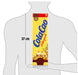 ColaCao Original en 50 sobres individuales de 18g. El cacao natural en polvo de siempre en formato monodosis, perfecto para hostelería, oficinas o para llevar. Colacao - lateral