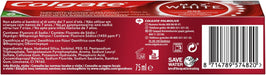 Colgate Max White One, pack de 12 pastas de dientes blanqueadoras (12x75ml). Fórmula clínicamente probada que elimina el 100% de manchas para una sonrisa más blanca. Colgate - detalle