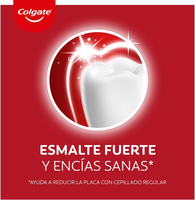 Colgate Max White One, pack de 12 pastas de dientes blanqueadoras (12x75ml). Fórmula clínicamente probada que elimina el 100% de manchas para una sonrisa más blanca. Colgate - extra