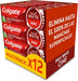 Colgate Max White One, pack de 12 pastas de dientes blanqueadoras (12x75ml). Fórmula clínicamente probada que elimina el 100% de manchas para una sonrisa más blanca. Colgate - frontal