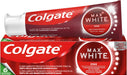 Colgate Max White One, pack de 12 pastas de dientes blanqueadoras (12x75ml). Fórmula clínicamente probada que elimina el 100% de manchas para una sonrisa más blanca. Colgate - pack