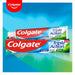Colgate Triple Acción, pack de 6 pastas de dientes de 75ml. El dentífrico con flúor para toda la familia que protege contra la caries, blanquea los dientes y refresca el aliento. Colgate - extra