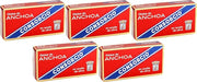 Anchoas del Cantábrico Consorcio en Aceite de Oliva, pack de 5 latas de 45g. Filetes de anchoa elaborados de forma artesanal para un aperitivo gourmet y lleno de tradición. Consorcio - frontal