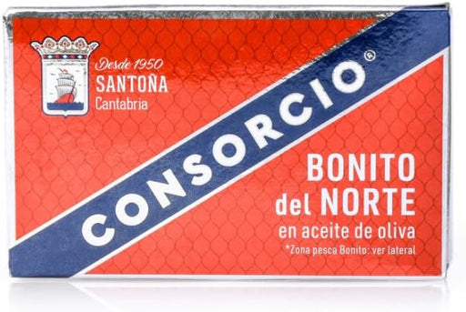 Consorcio Bonito del Norte en Aceite de Oliva, Pack Ahorro de 16 Latas de 110g (Total 1.76kg). Calidad gourmet de Santoña para tu despensa, 100% natural y artesanal. Consorcio - pack