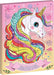 Dekora Calendario de Adviento Infantil de Unicornio, 50g. Un calendario navideño de fantasía con 24 deliciosas chocolatinas de chocolate con leche sin gluten. Dekora - frontal