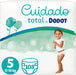 Dodot Pañales Bebé Cuidado Total Talla 5 (11-16 kg), 108 Pañales. Confort y protección natural con materiales de origen vegetal, sin aditivos y hasta 12h de sequedad para bebés activos. Dodot - presentacion