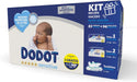 Dodot Sensitive Kit de Bienvenida para Recién Nacido. Incluye 44 pañales Talla 1, 39 pañales Talla 2 y 96 toallitas Aqua Pure. El regalo perfecto para el cuidado inicial del bebé. Dodot - zoom